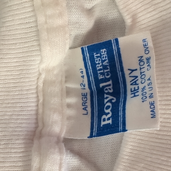 JOSE CUERVO TEQUILA EARLY 80s SPELLOUT GRADIENT LOGO DRINKING TSHIRT LARGE - Picture 3 of 5